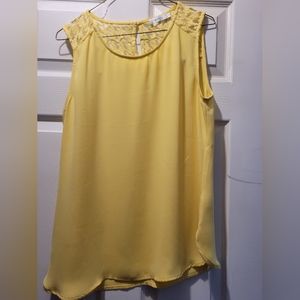 Rickis yellow tank top